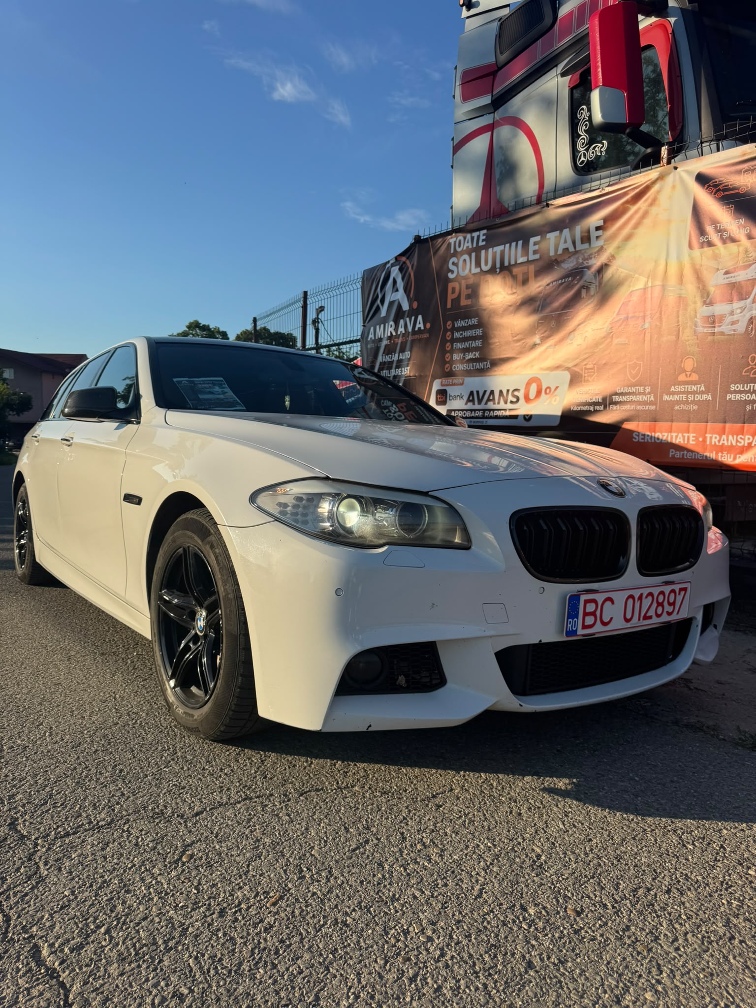 BMW Seria 5 Touring 2012 - Diesel, Automat, Alb - Amirava